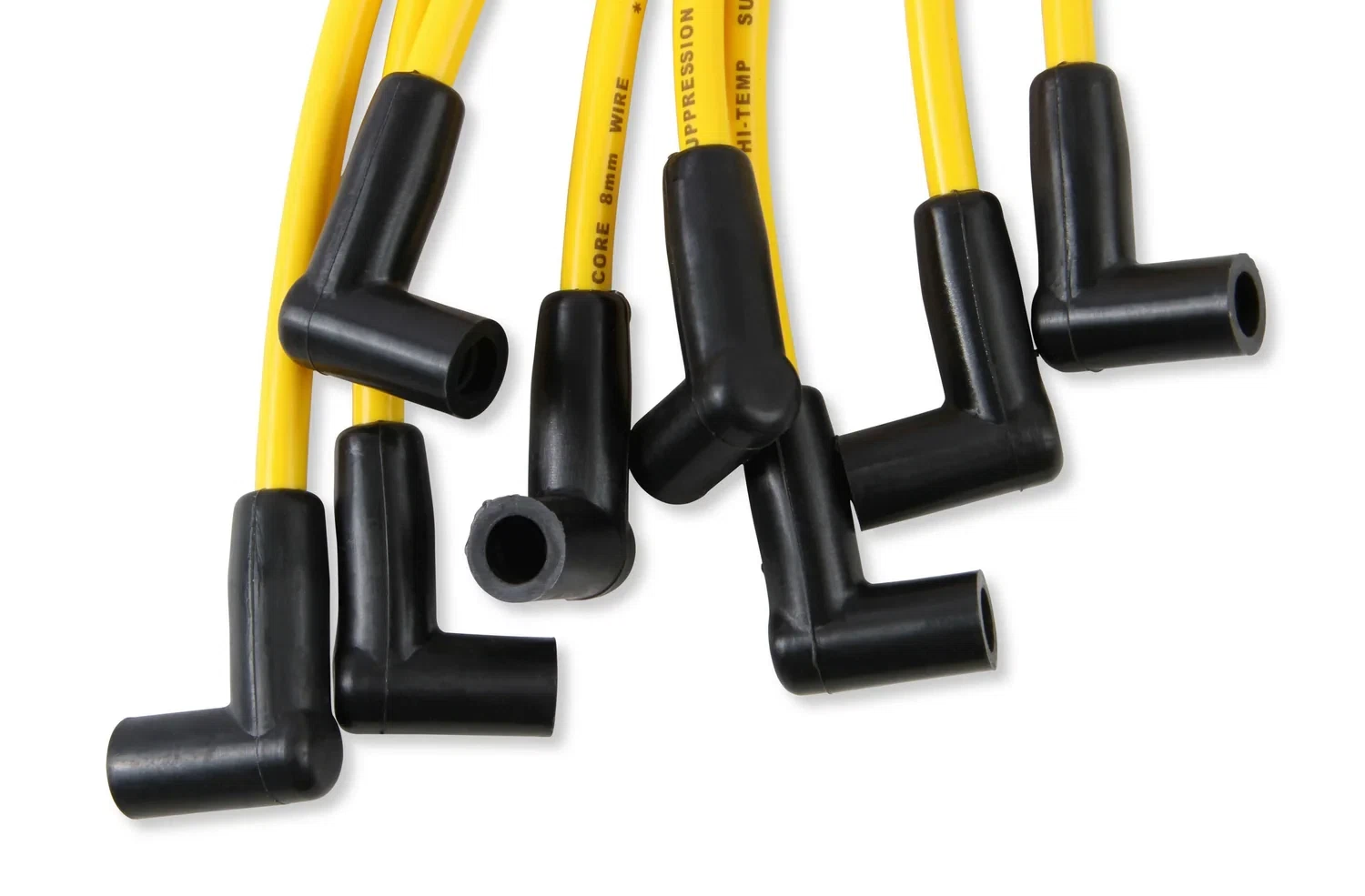 Spark Plug Wire Set - Super Stock Graphite Core 8mm -Chevy _ GMC 454-Yellow-4071