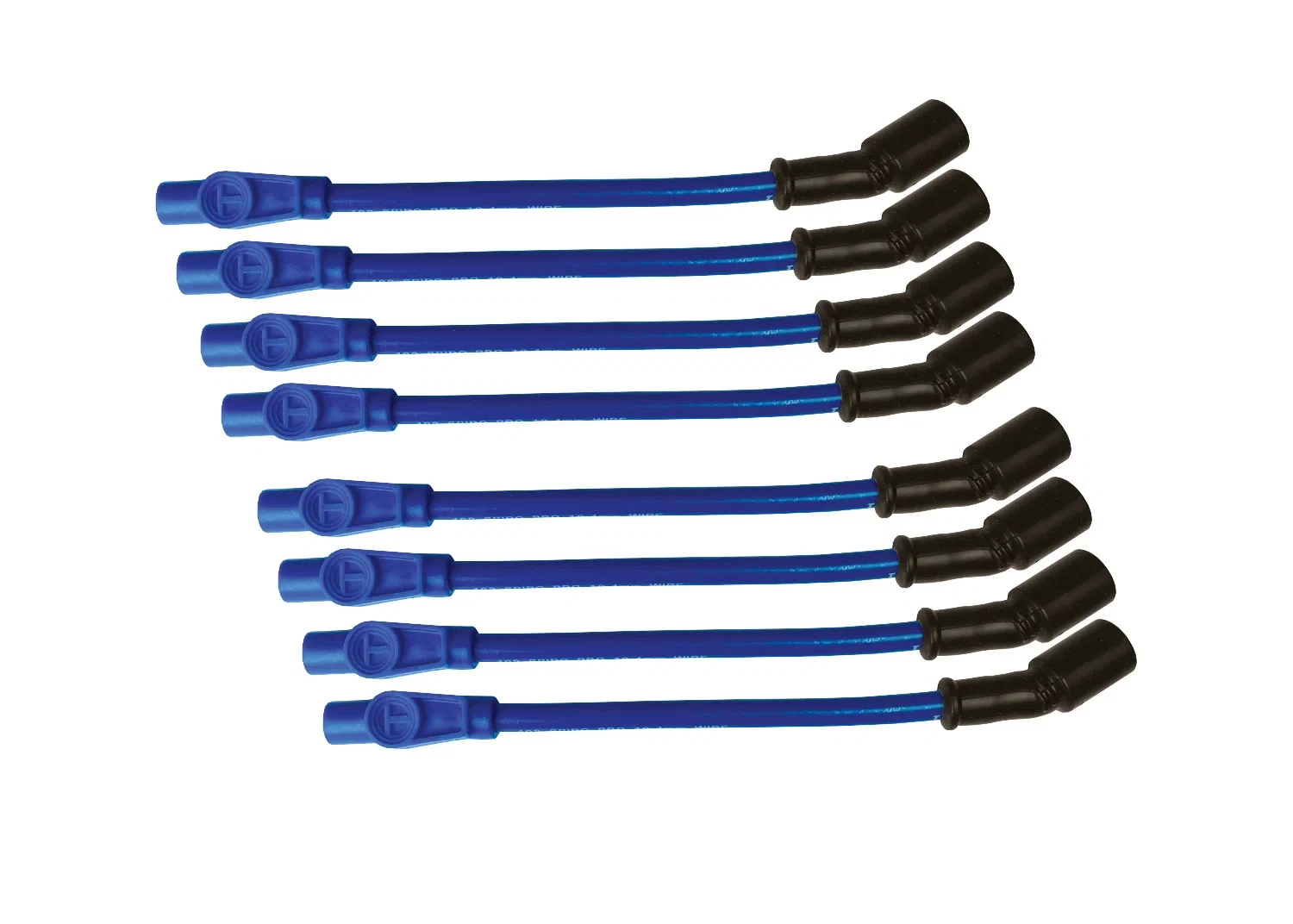 Spark Plug Wire Set Universal 10.4mm Silicone Spiro Pro 409 409 180_ Blue 79661