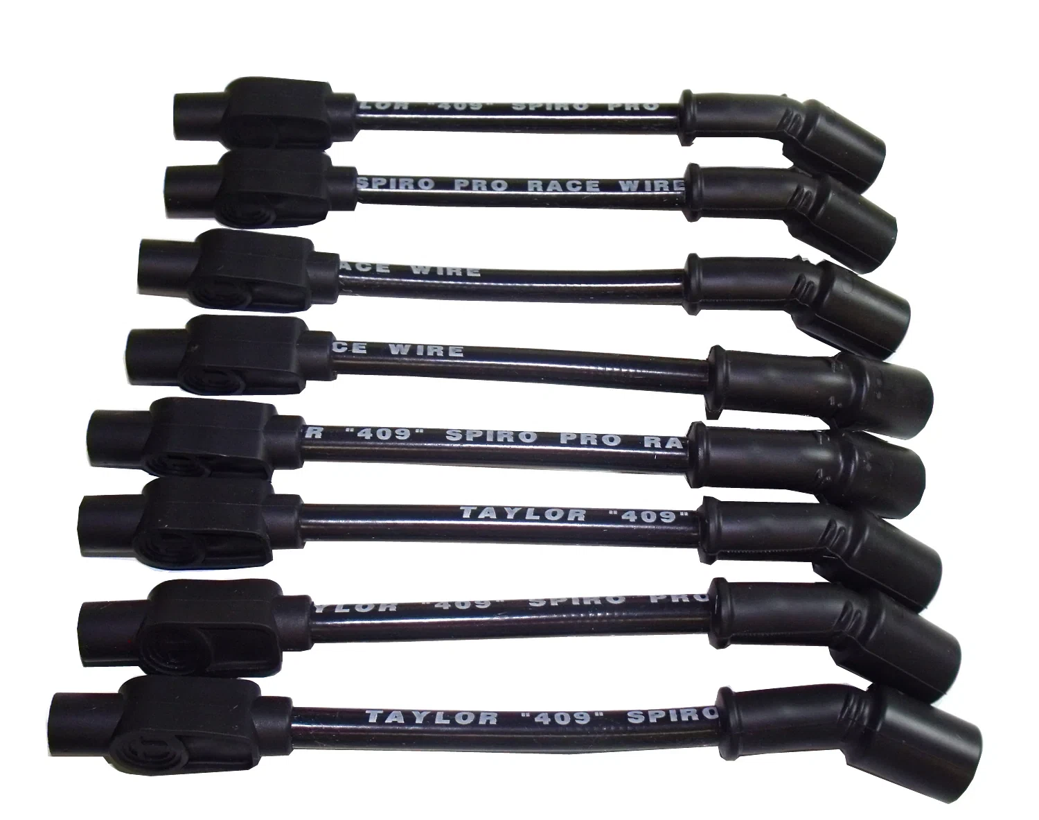 Spark Plug Wire Set Universal 10.4mm Silicone Spiro Pro 409 409 350 ohm_ft 79003