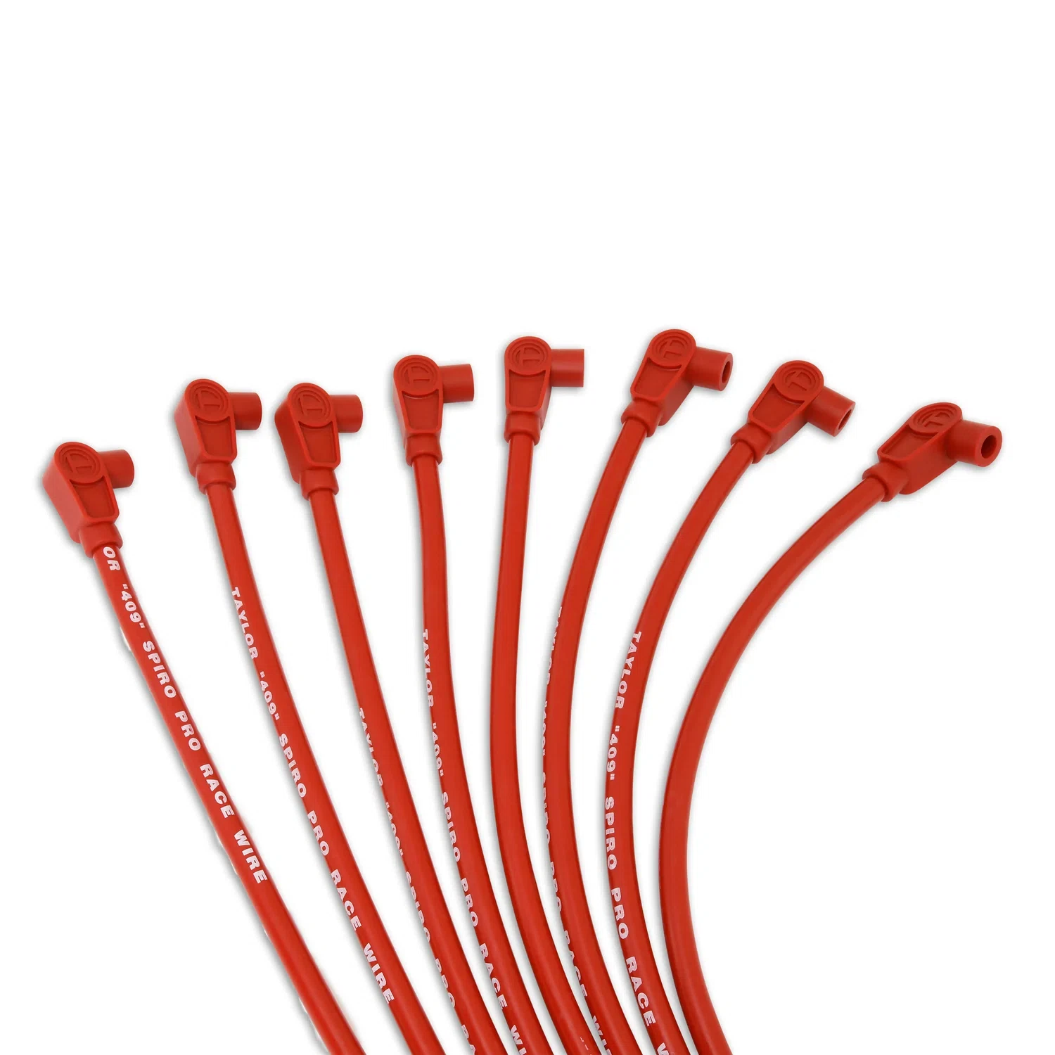 Spark Plug Wire Set Universal 10.4mm Silicone Spiro Pro 409 409 350 ohm_ft 79228