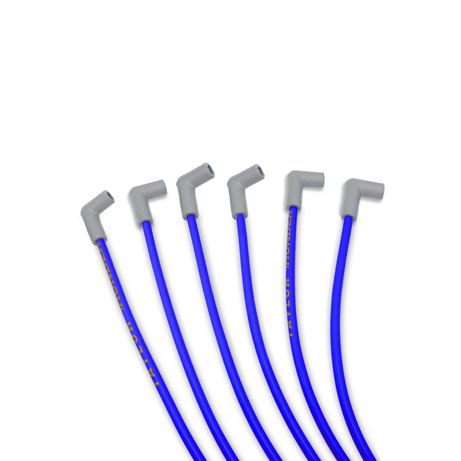 Spark Plug Wire Set Universal 8.2mm Silicone Thundervolt 40 ohm_ft Blue 86629