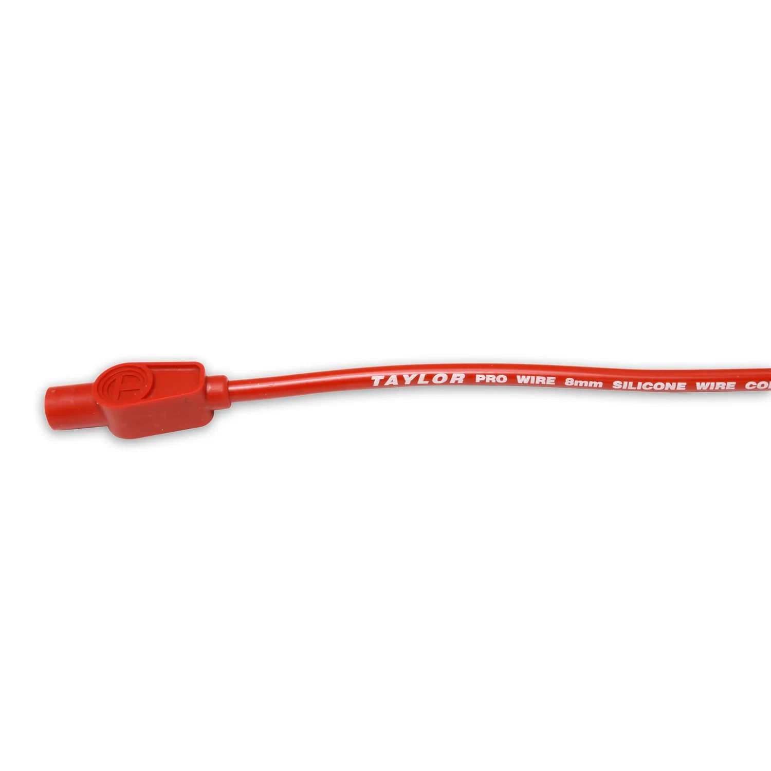 Spark Plug Wire Set Universal 8mm Silicone 180_ 0 ohm_ft Prowire Solid Red 70264