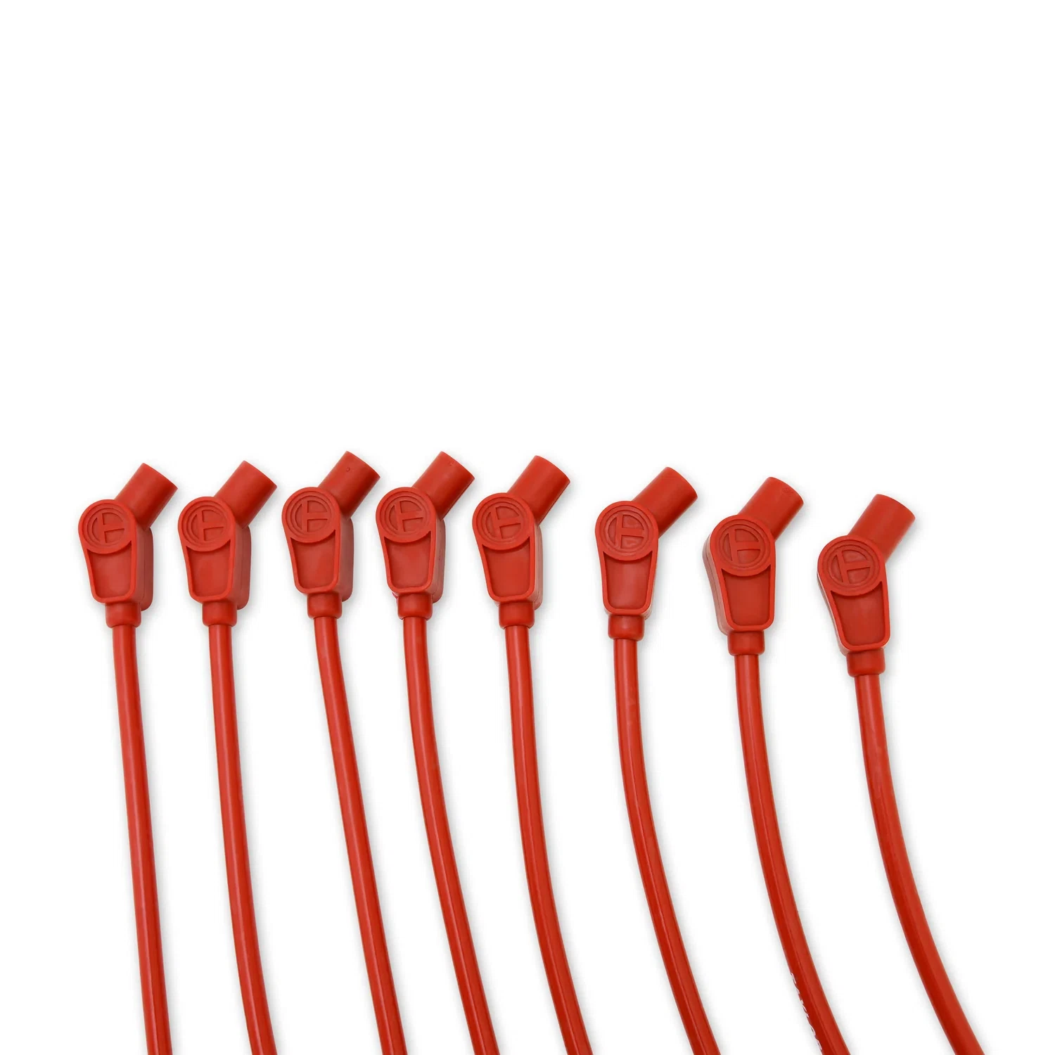 Spark Plug Wire Set Universal 8mm Silicone Spiro Pro 135_ 350 ohm_ft Red 76246
