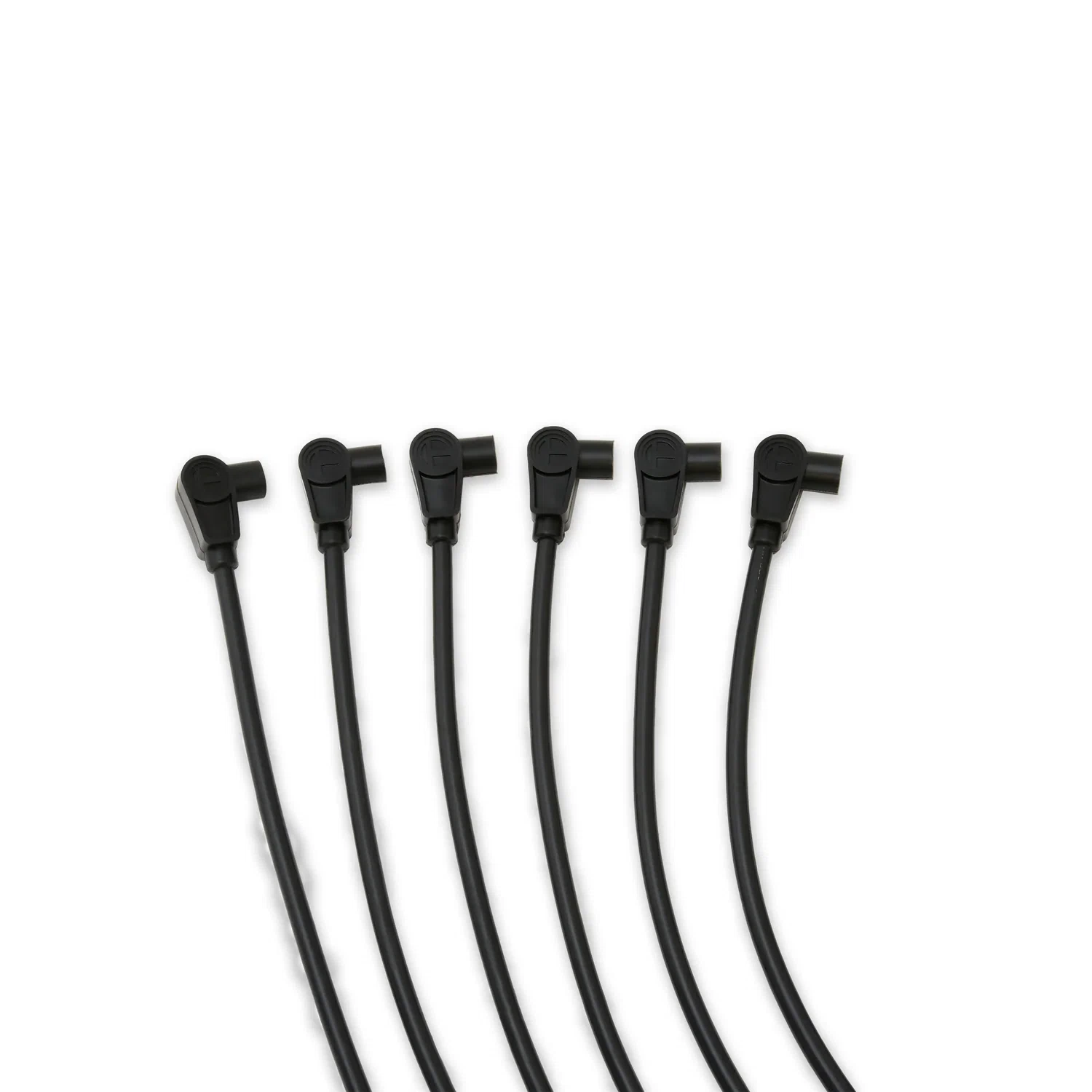 Spark Plug Wire Set Universal 8mm Silicone Spiro Pro 350 ohm_ft Black 72096