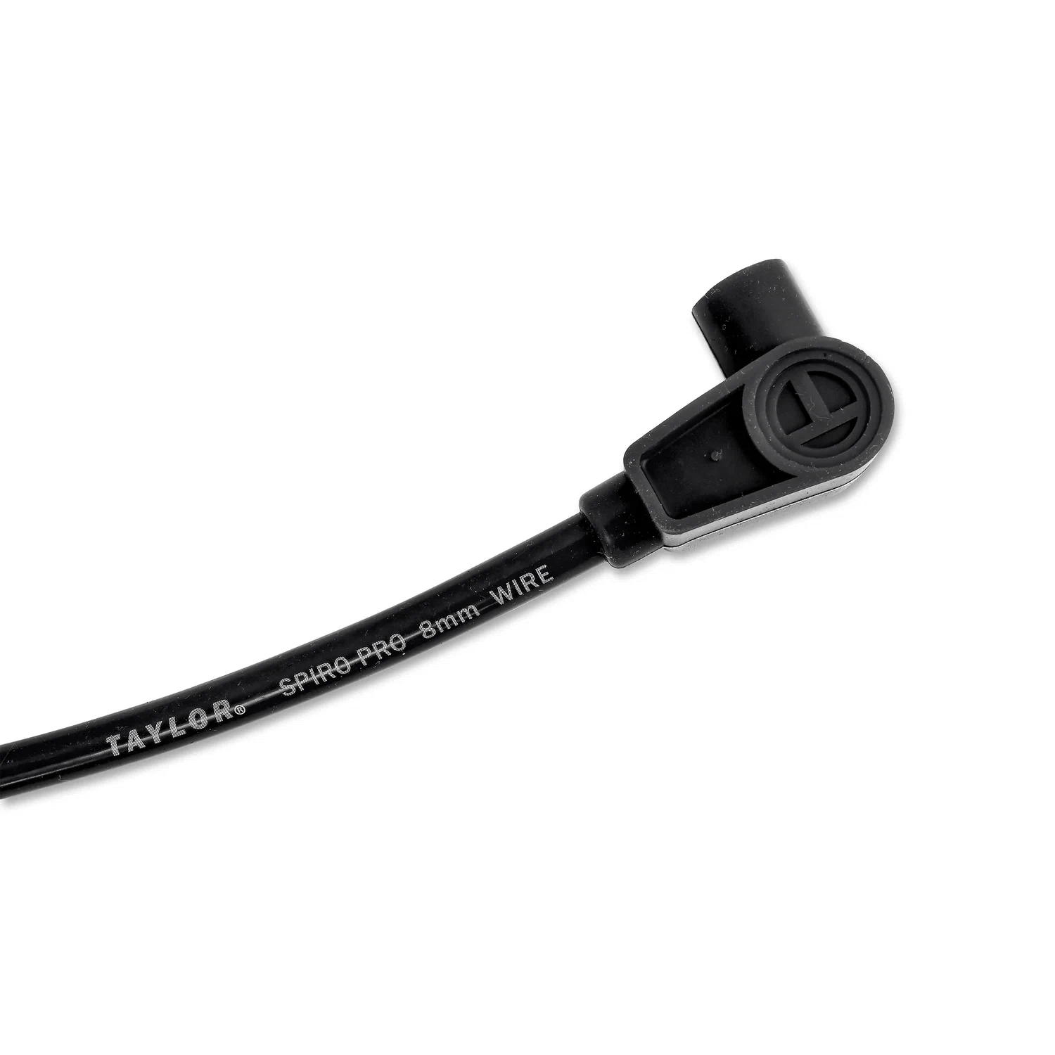 Spark Plug Wire Set Universal 8mm Silicone Spiro Pro 90_ 350 ohm_ft Black 73051