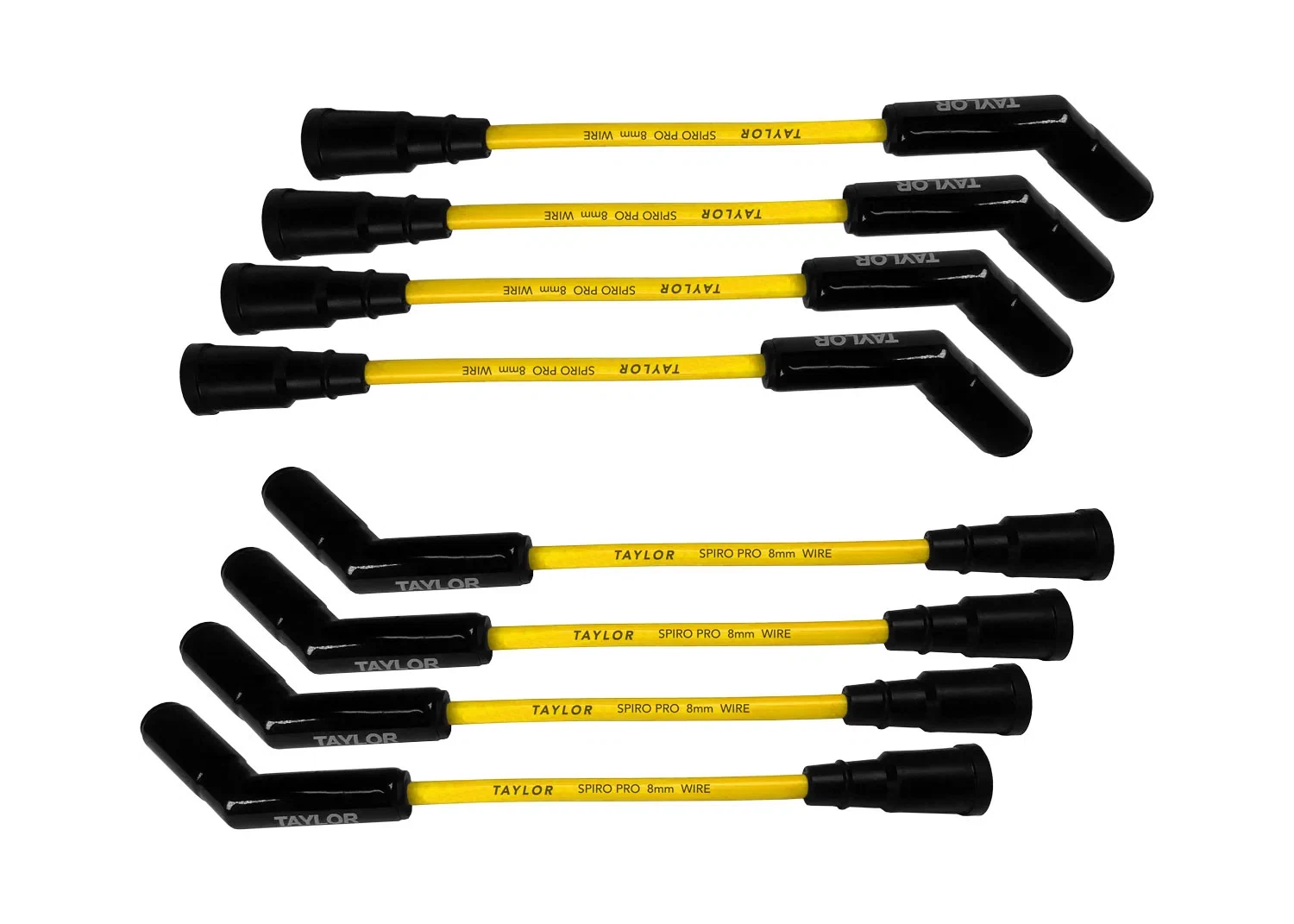 Spark Plug Wire Set Universal Silicone Spiro Pro 8mm 135_ 350 ohm_ft 75473-B