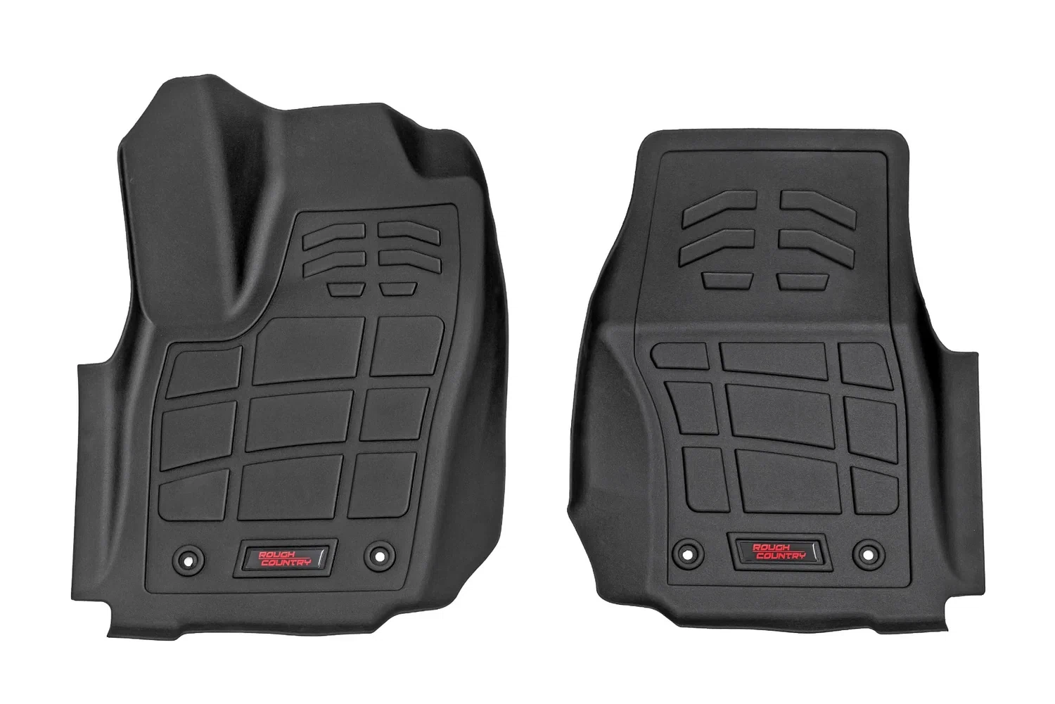 Sure-Fit Floor Mats - Front - Double Cab - Toyota Tacoma 2WD_4WD (2024-2025)