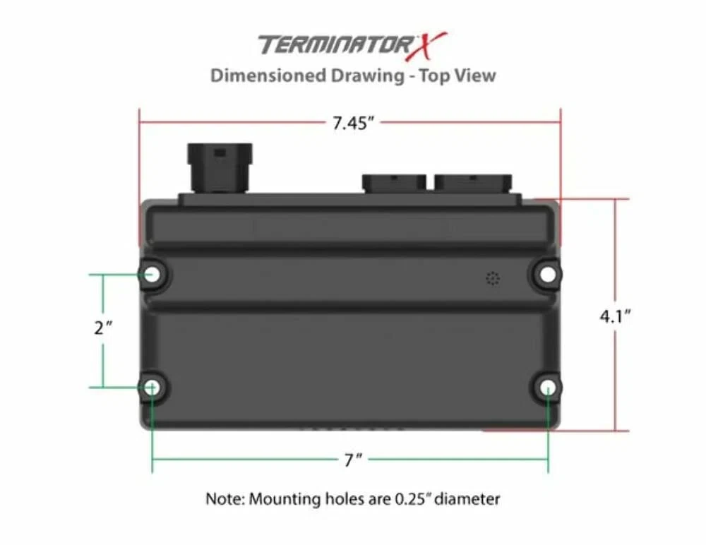 Terminator X 58x_4x EV6 LS MPFI Kit - Without 3.5 Handheld - 550-905T