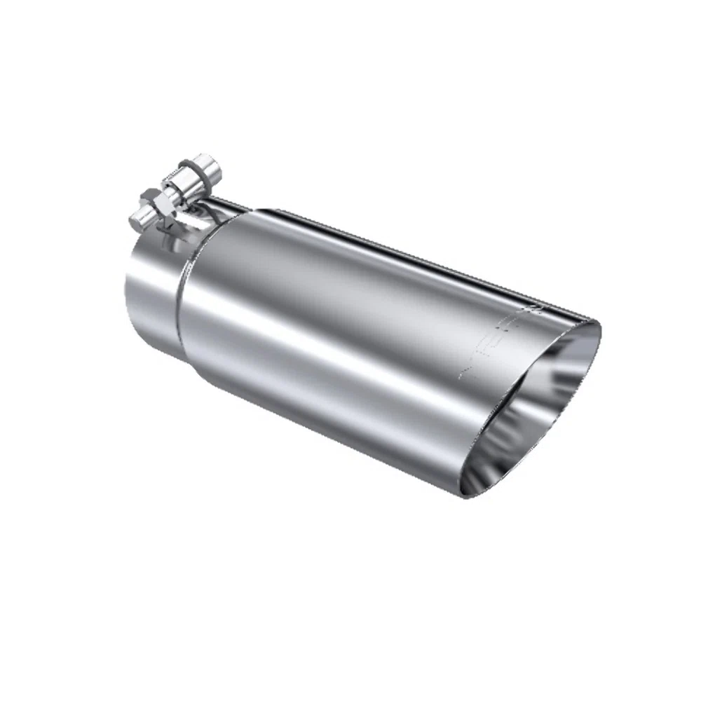 Tip; 3in. O.D. Dual Wall Angled End 3in. inlet 12in. length; T304 - T5114