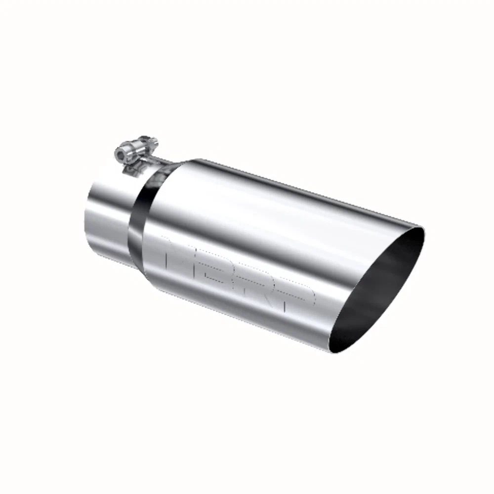 Tip; 5in. O.D. Angled Single Walled 4in. inlet 12in. length; T304 - T5052