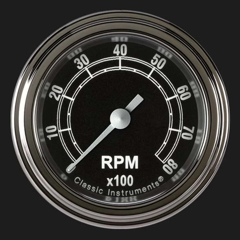 Traditional 2 1_8_ Tachometer TR183SLF