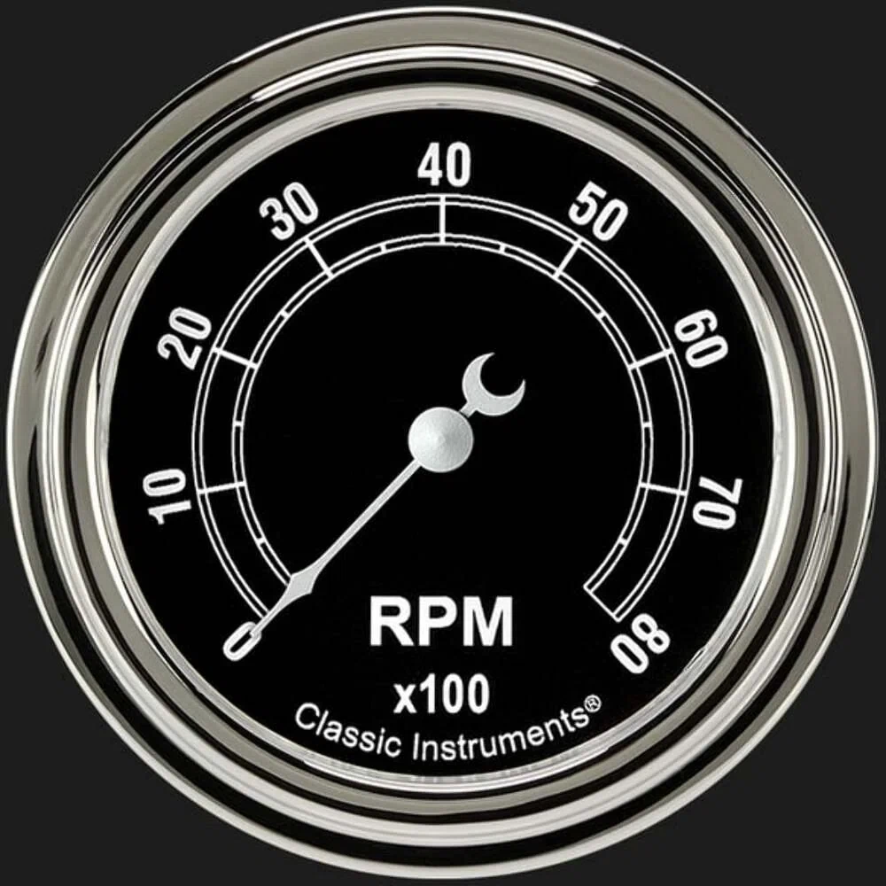 Traditional 2 5_8_ Tachometer TR383SLF