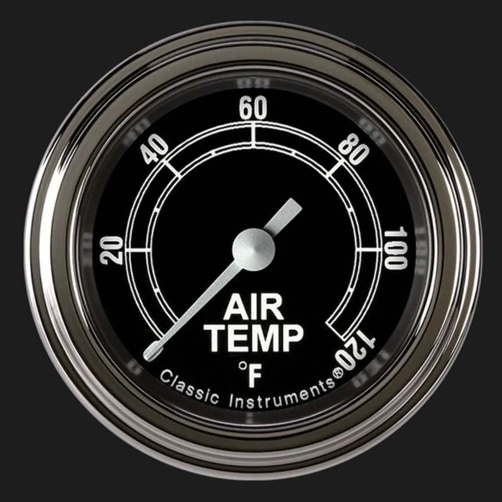 Traditional 2 1_8_ Outside Air Temp. Gauge TR199SLF
