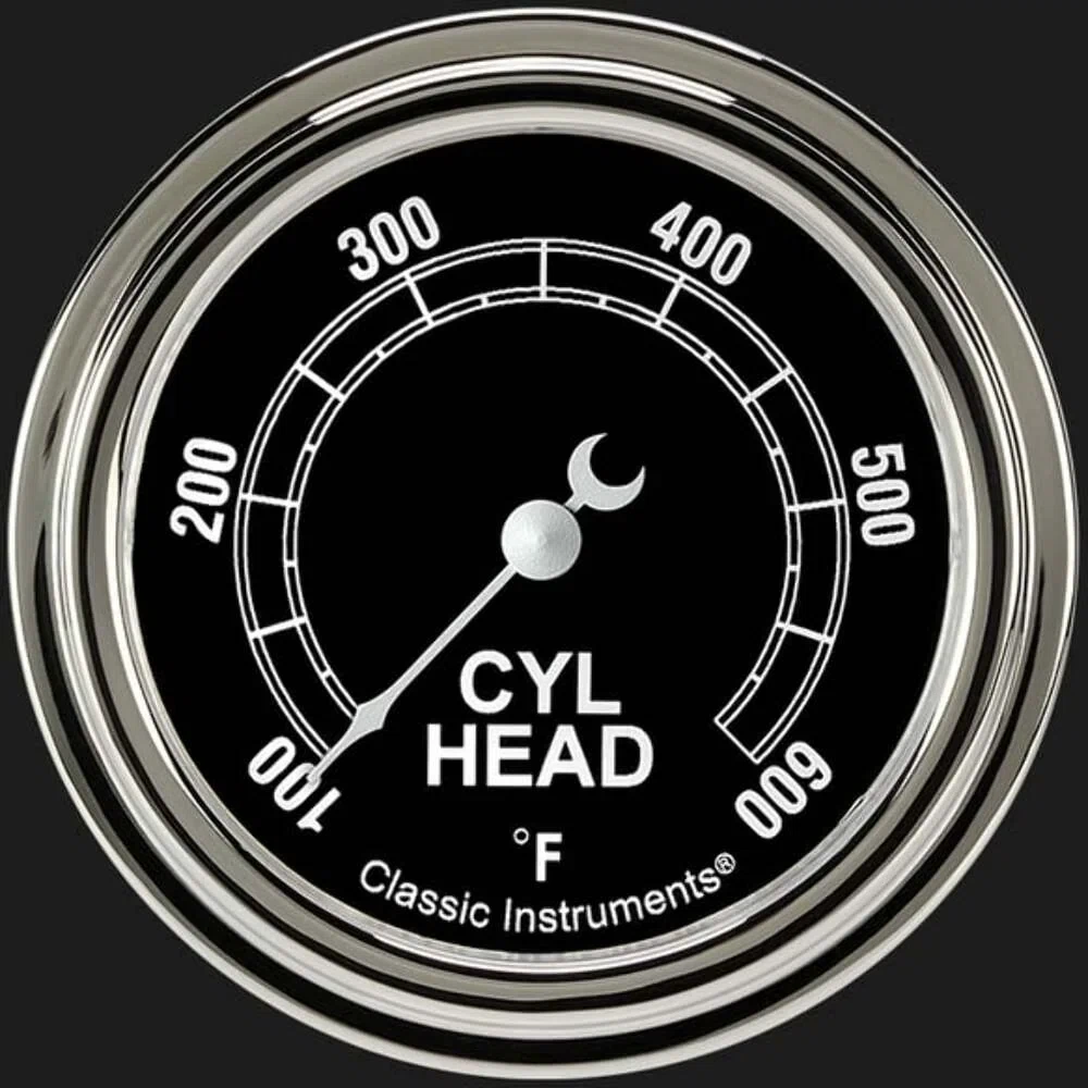Traditional 2 5_8_ Cylinder Head Temp. Gauge TR397SLF