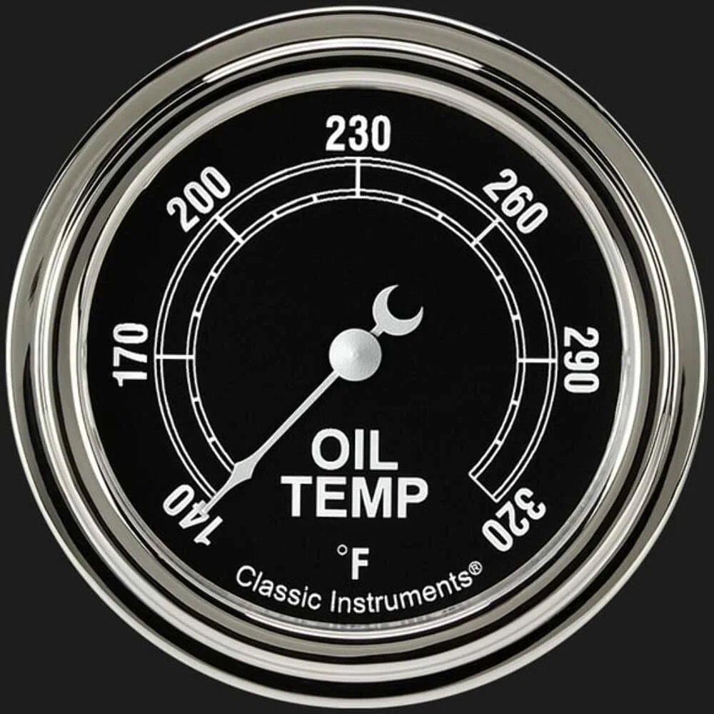 Traditional 2 5_8_ Oil Temperature Gauge TR328SLF