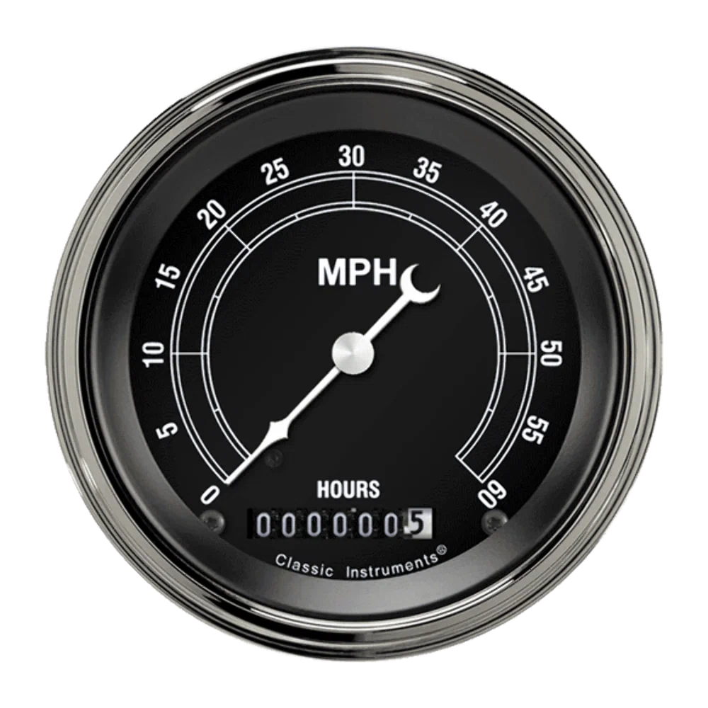 Traditional 3 3_8_ Low Speed Speedometer LSTR