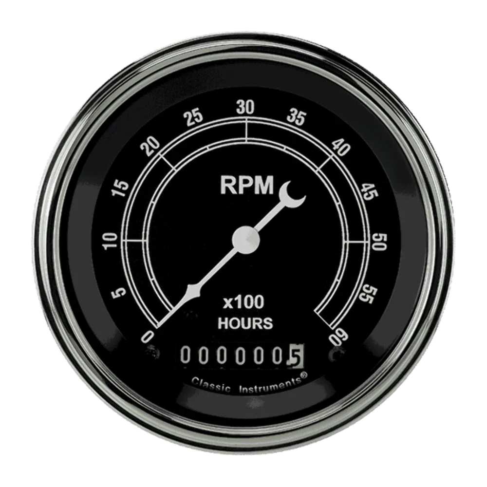 Traditional 3 3_8_ Tachometer TR60HSLF