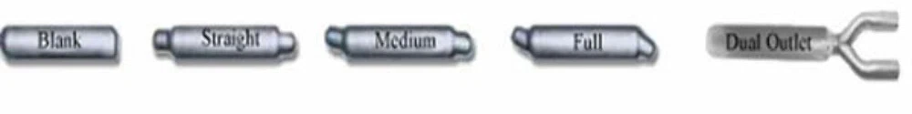 Turbo Muffler; 5 X 18 Straight w_ 2.25_ Core-3__2.25_-Fits 3_ Pipe-ATT5018S-9-5U