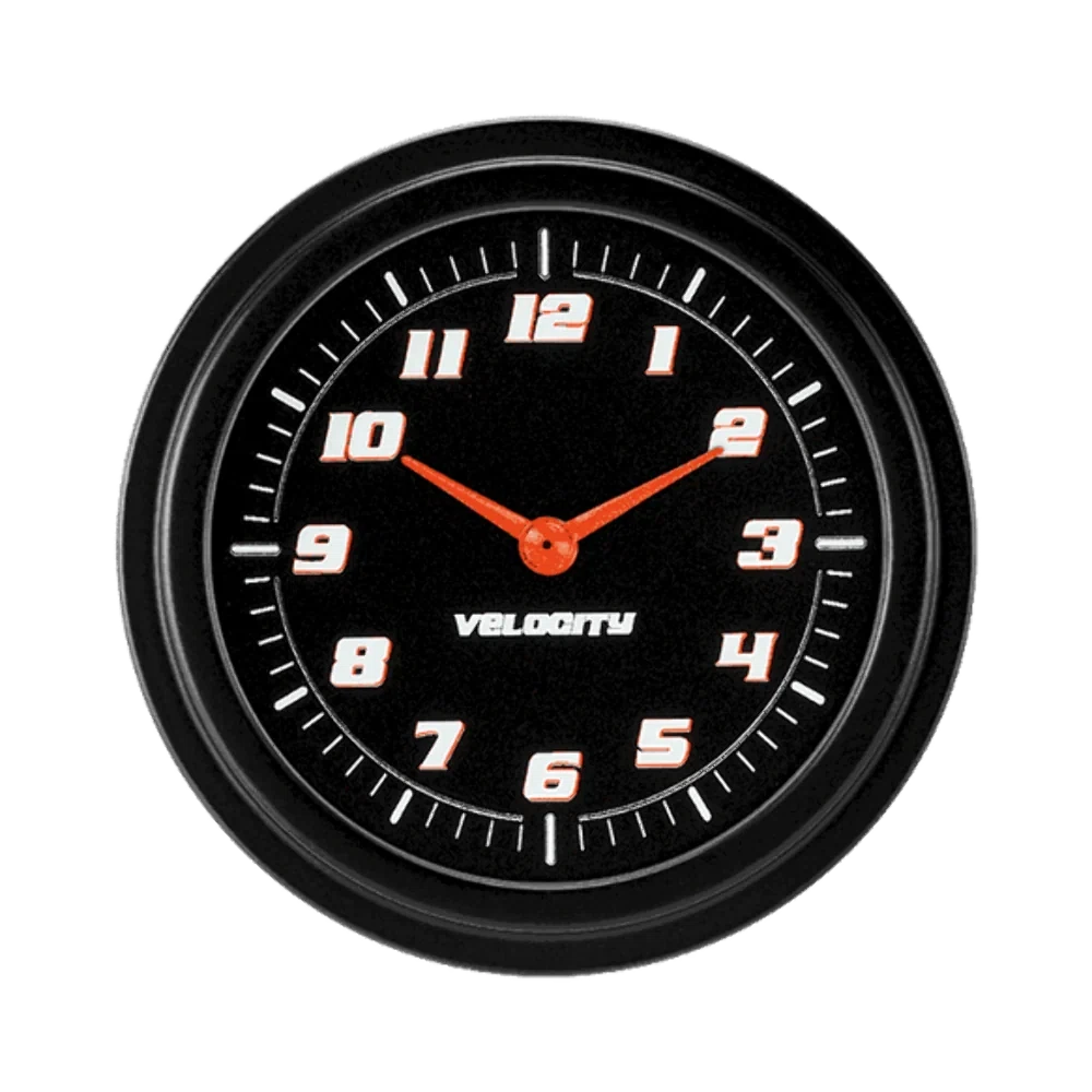 Velocity Black 2 5_8_ Clock VS92BBLF