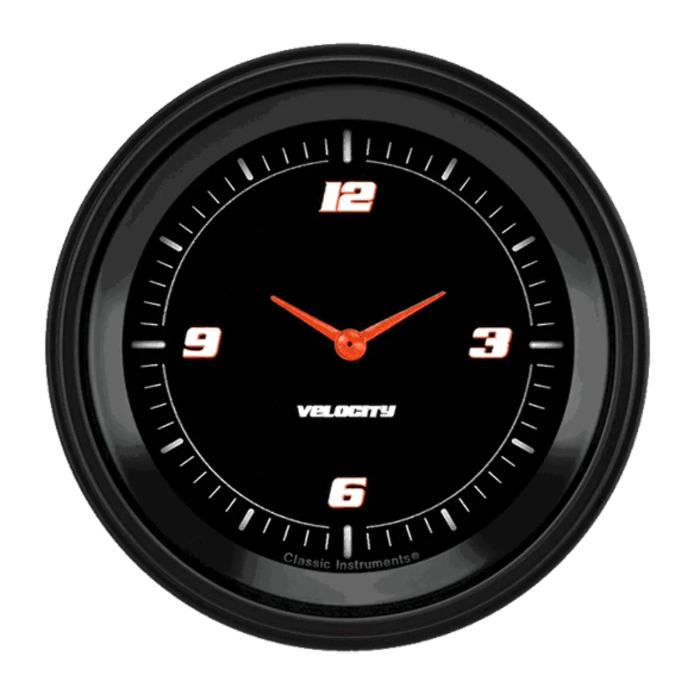 Velocity Black 3 3_8_ Clock VS93BBLF