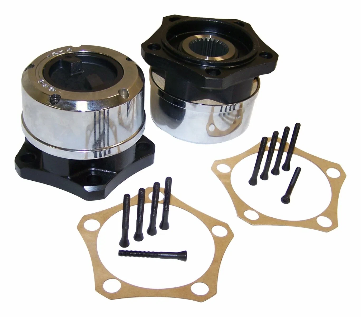 Vintage - Metal Black Locking Hub Set - 400526