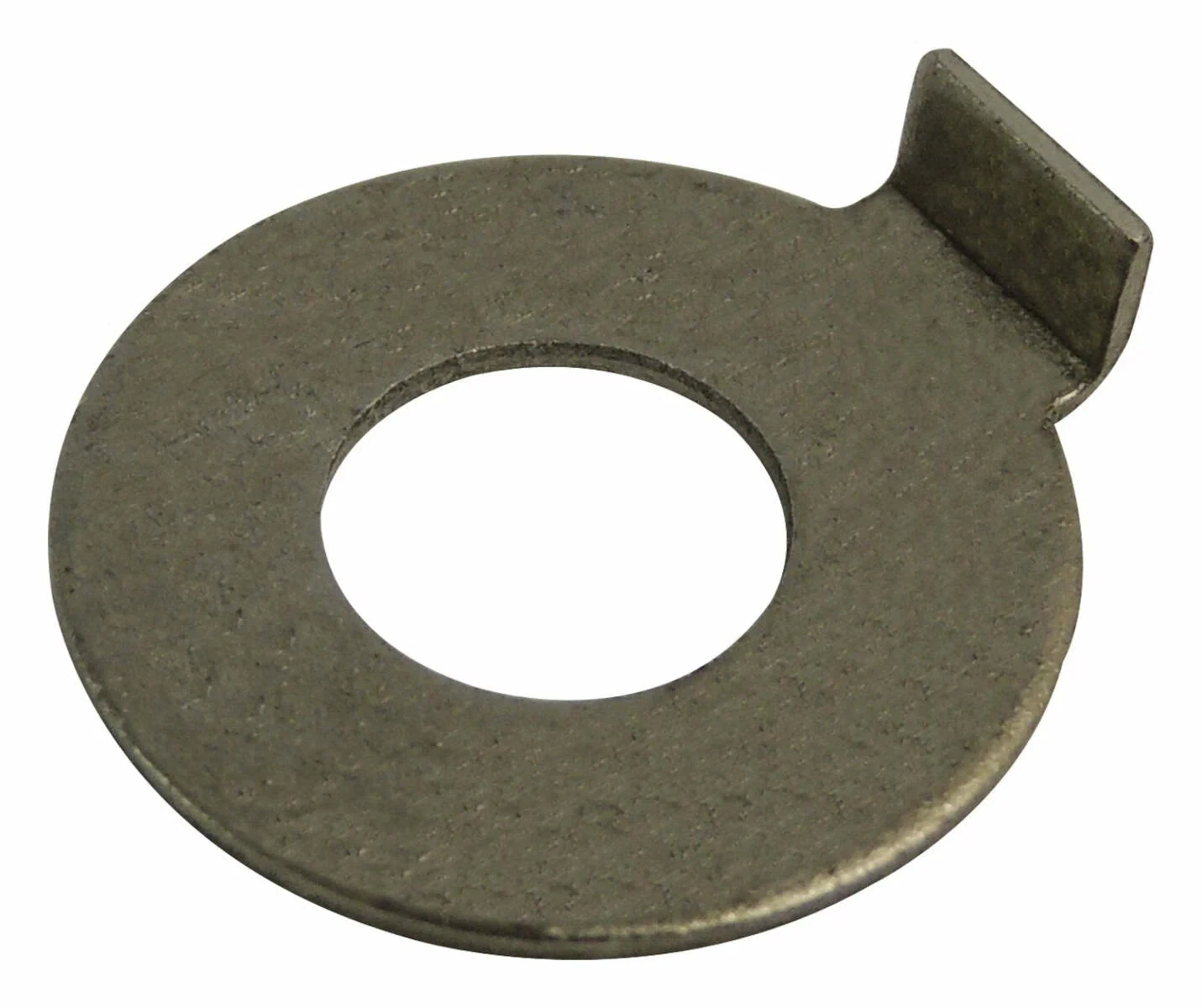 Vintage - Metal Silver Shift Rail Support Plate Lock Washer - J8132418