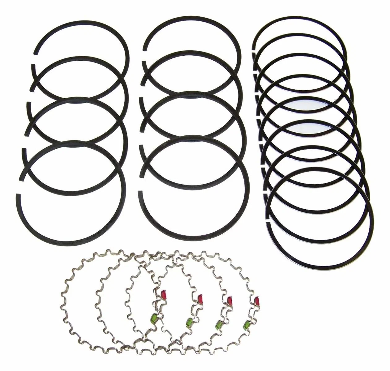 Vintage - Metal Unpainted Piston Ring Set - 941889