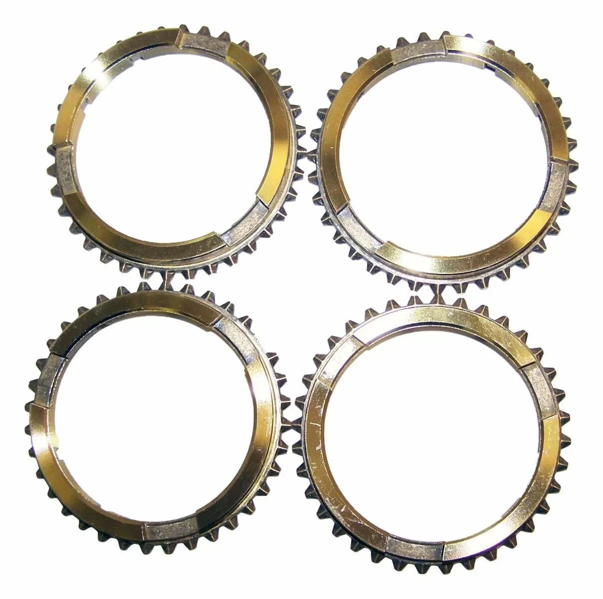 Vintage - Metal Zinc Synchronizer Blocking Ring Set - J8132378
