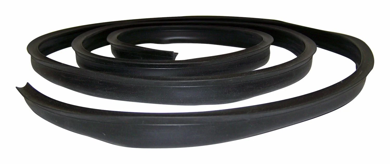 Vintage - Rubber Black Windshield Weatherstrip - A2250