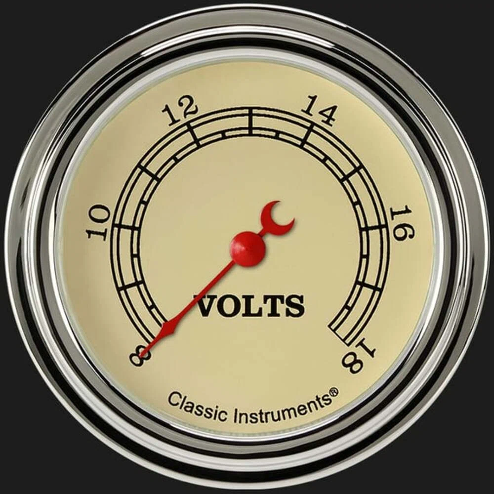 Vintage 2 5_8_ Voltage Gauge VT330SLF