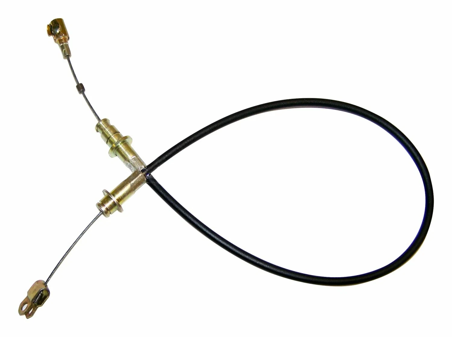 Vintage - Metal Black Accelerator Cable - J0940063