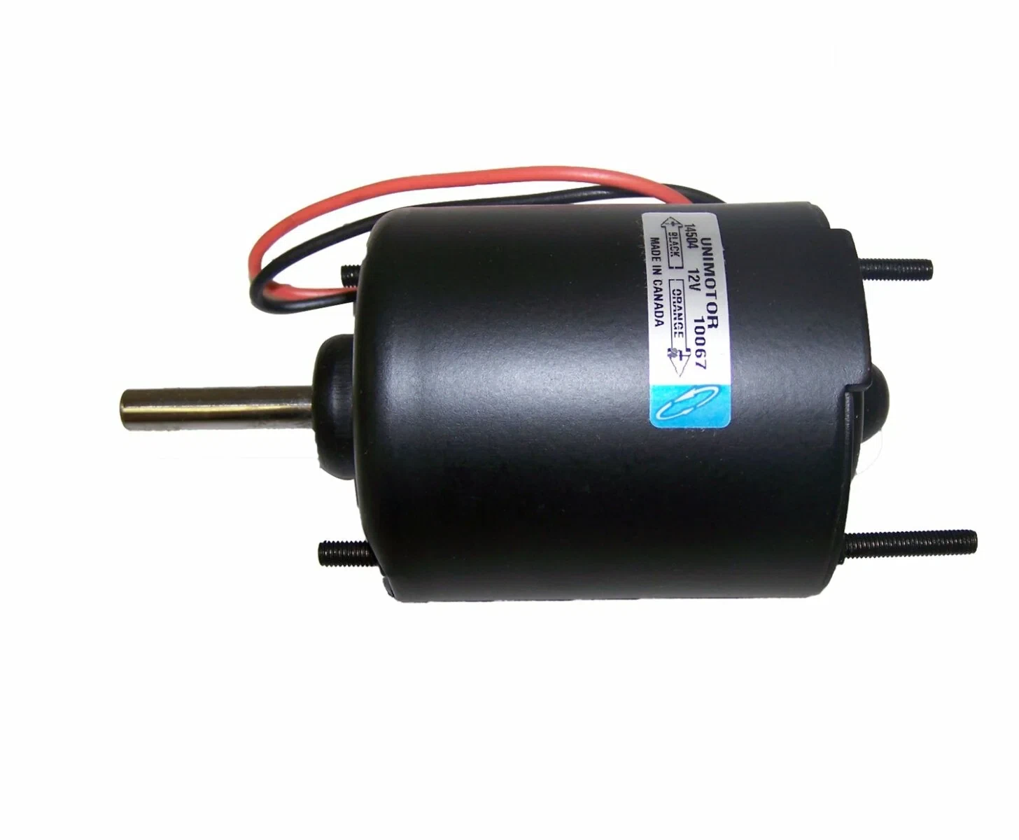 Vintage - Metal Black Blower Motor - J8127021