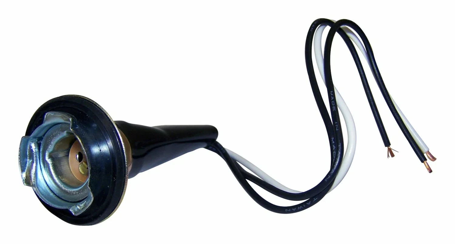 Vintage - Metal Black Parking Light Socket - 3764863