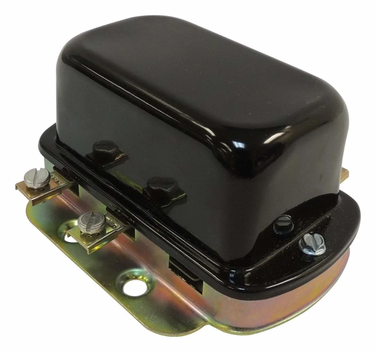 Vintage - Metal Black Voltage Regulator - J0923130