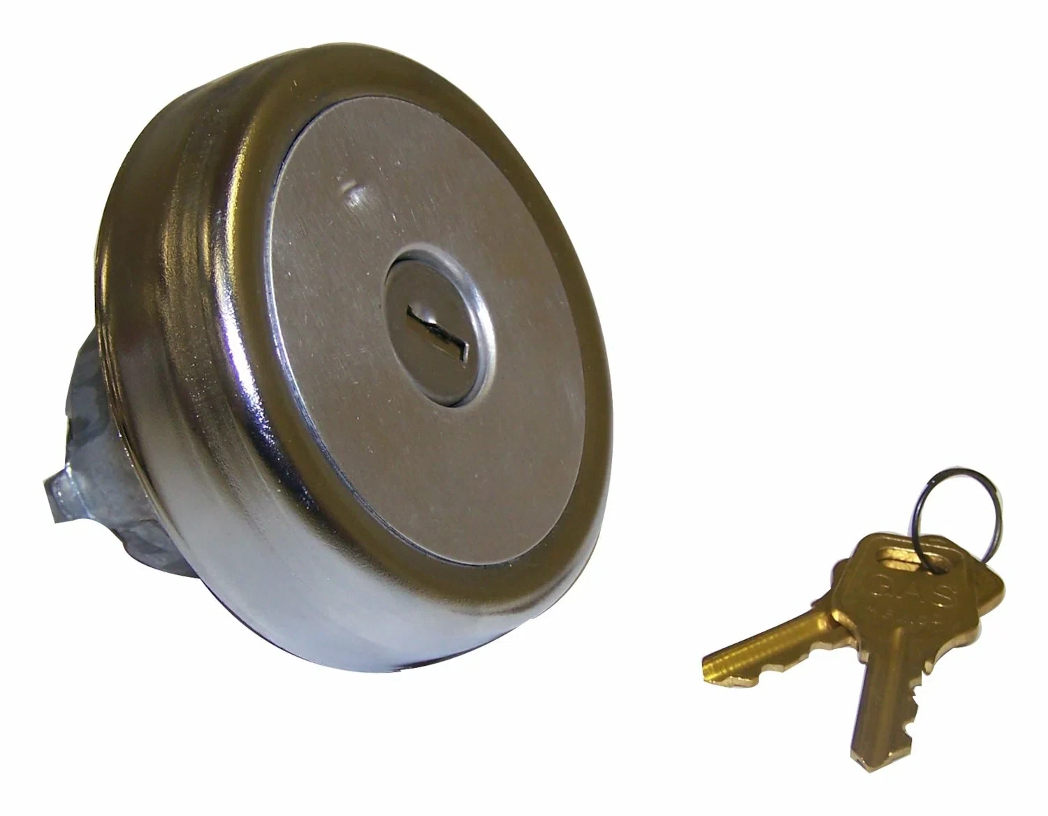 Vintage - Metal Silver Fuel Cap - J5350828