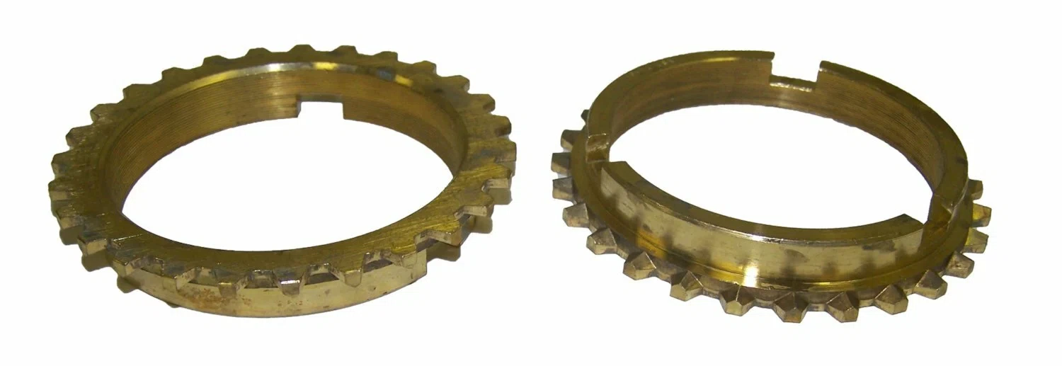 Vintage - Metal Zinc Synchronizer Blocking Ring Set - J8130256