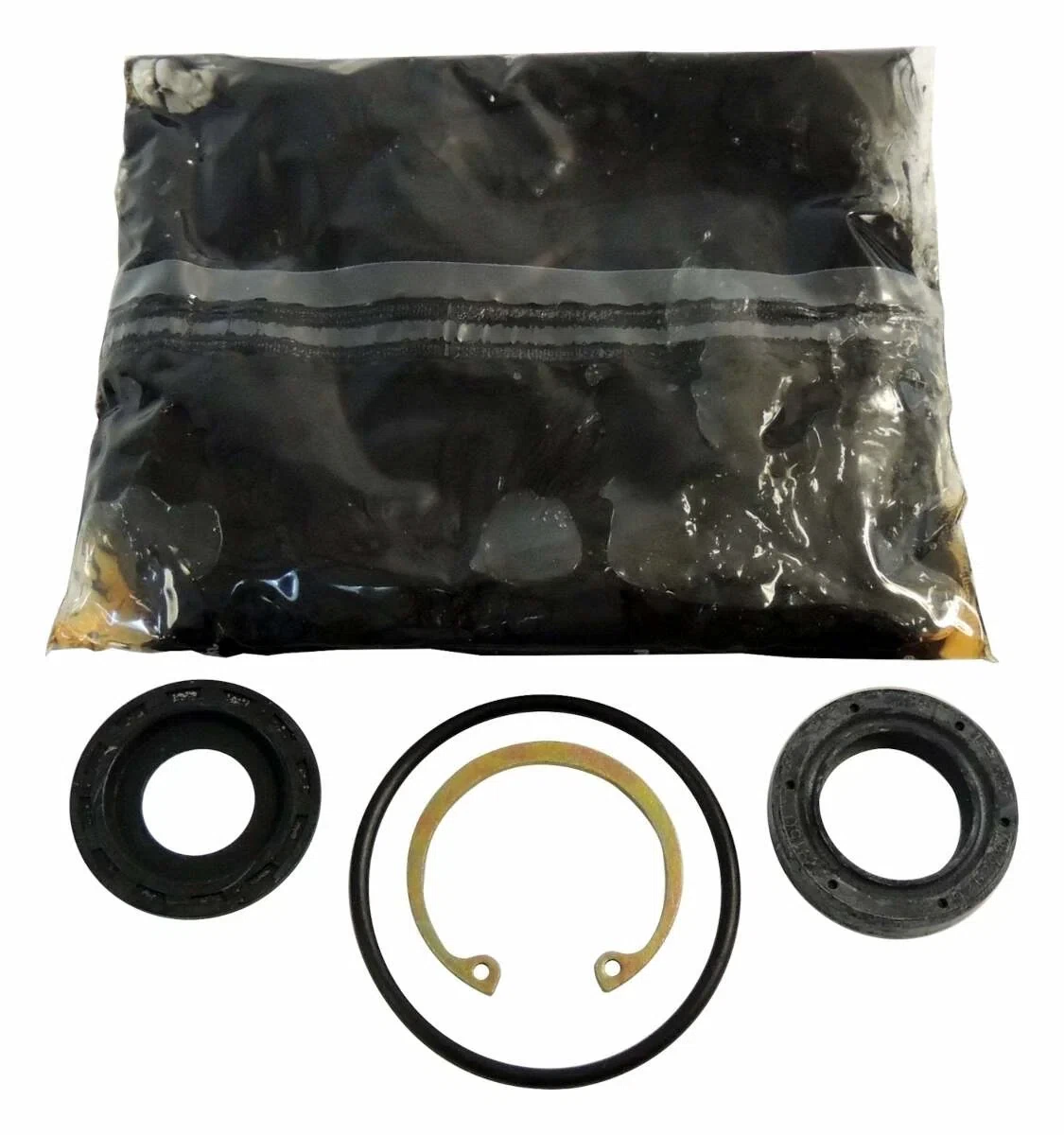 Vintage - Rubber Unpainted Steering Box Seal Kit - J8130157