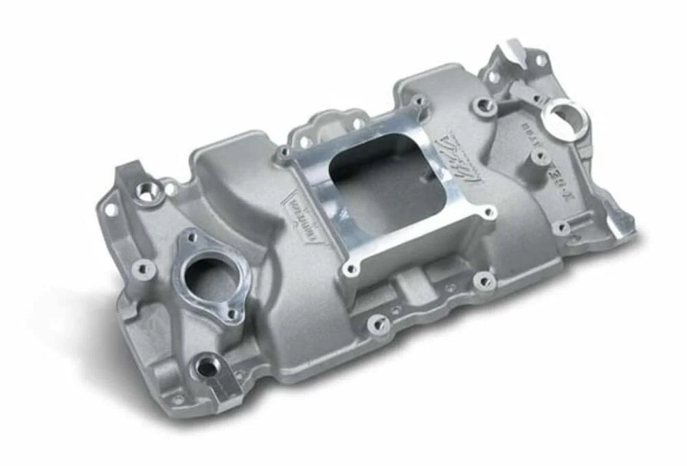 Weiand X-CELerator Intake - Chevy Small Block V8 - IMCA - 7547-1