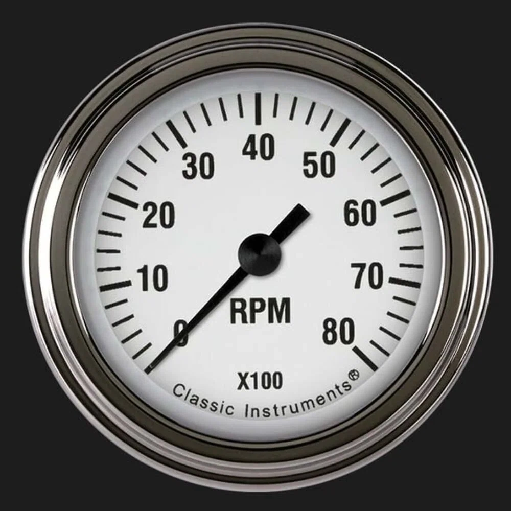 White Hot 2 1_8_ Tachometer WH183SLF