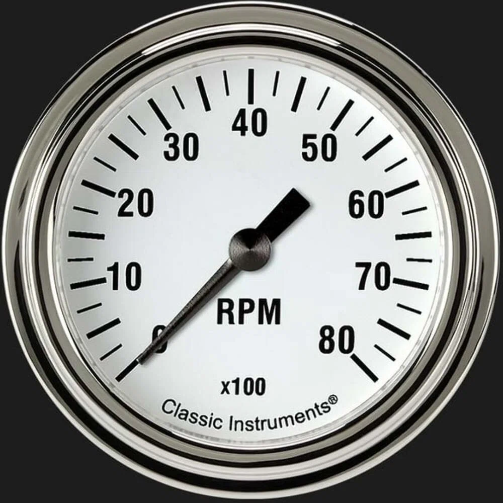 White Hot 2 5_8_ Tachometer WH383SLF
