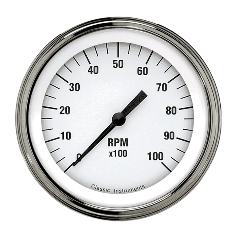 White Hot 3 3_8_ Tachometer WH10SLF