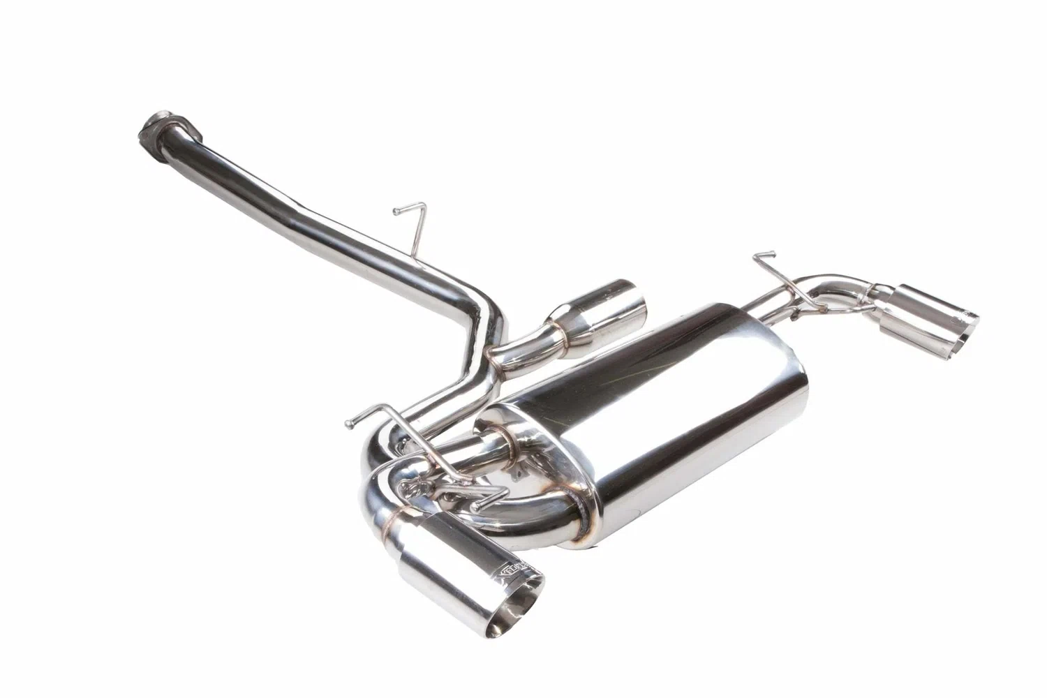 XFORCE Exhaust ES-RX8-02-CBS Mazda RX8 03-08 Cat-Back System w_ Dual-Side 4 Tips